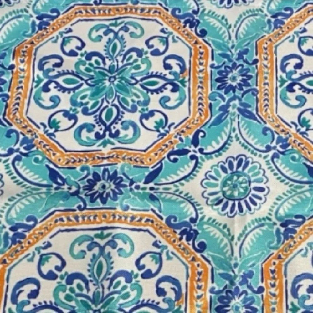 Cynthia Rowley Dinner Napkins, Set of four, Floral, Geometric, Statement, NWOT
